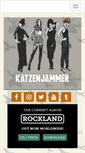 Mobile Screenshot of katzenjammer.com